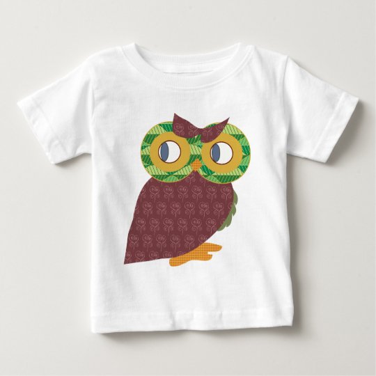 Gorgeous owl design baby T-Shirt