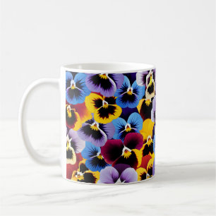 Gorgeous Pansy Mug