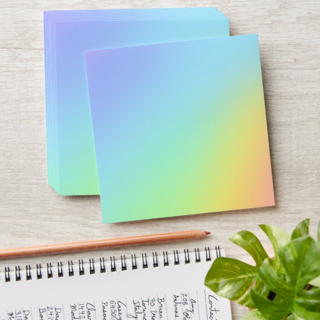 Gorgeous Pastel Colorful Gradient Envelopes (Stacked)