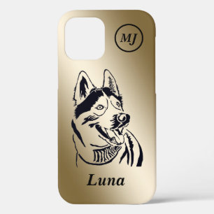 Gorgeous Personalizable Siberian Husky iPhone Case