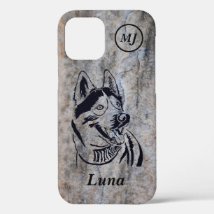 Gorgeous Personalizable Siberian Husky iPhone Case