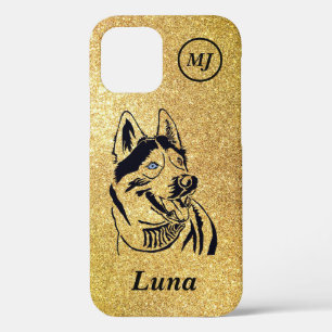 Gorgeous Personalizable Siberian Husky iPhone Case