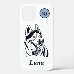 Gorgeous Personalizable Siberian Husky iPhone Case