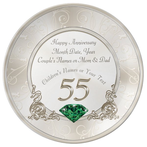 55 Year Anniversary Gifts On Zazzle