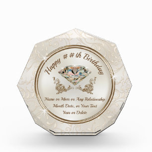 Gorgeous Personalized, 75th Birthday Gifts for Mom