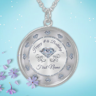 Gorgeous Personalized, Necklace for Her Birthday