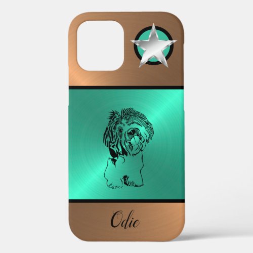 Gorgeous Personalized Shih Tzu Dog iPhone 12 Case