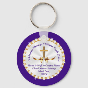 Gorgeous, Personalized, Spiritual Party Favors Keychain