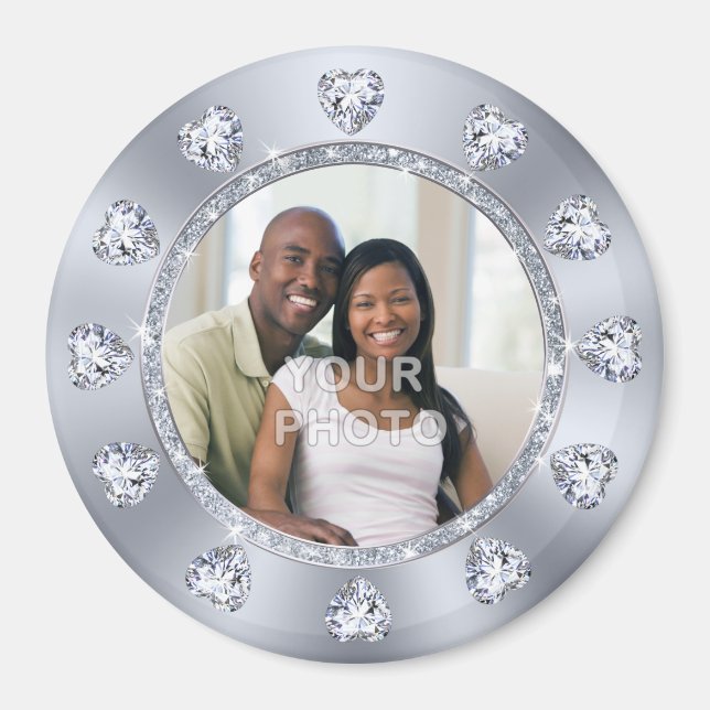 Gorgeous PHOTO yet, Cheap Wedding Party Favors,  Magnet (Front)