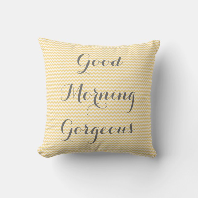 Gorgeous Pillow (Front)