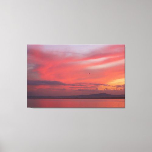 Gorgeous Pink Clouds Canvas Print