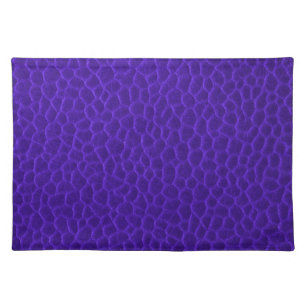 Gorgeous Purple Leather Texture Placemat