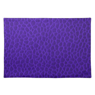 Gorgeous Purple Leather Texture Placemat