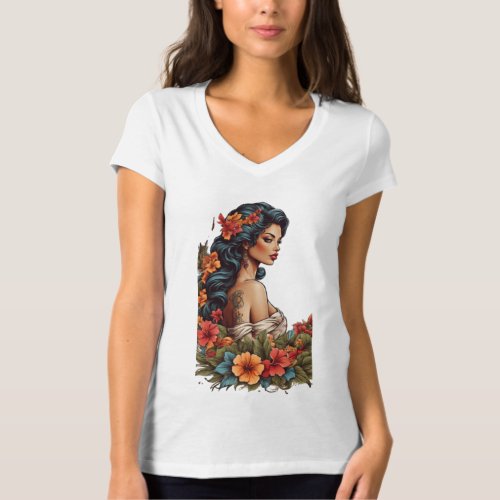 Gorgeous Queen Empowering Womens Tee
