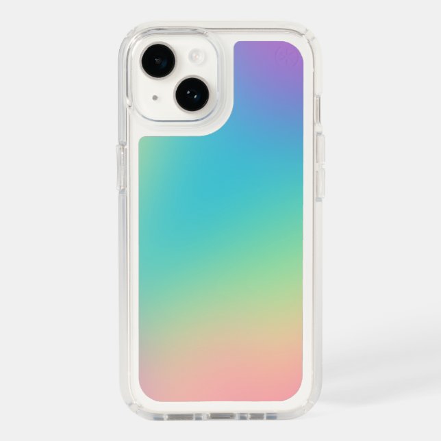 Gorgeous Rainbow Gradient Speck iPhone Case (Front)