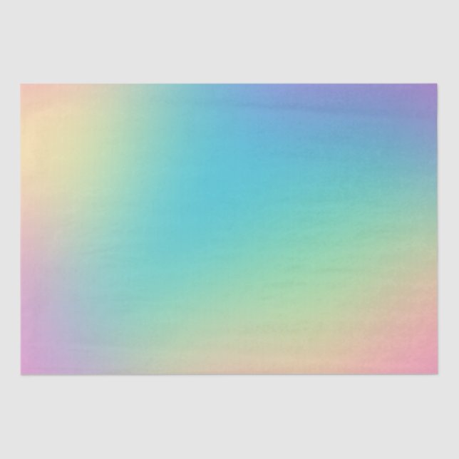 Gorgeous Rainbow Gradient Tissue Paper (Front)