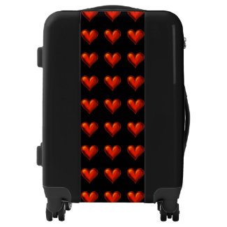 Gorgeous Red Suitcases | cute heart suitcases Gorgeous Red Suitcases | cute heart suitcases