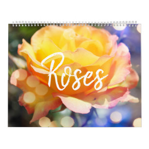 Gorgeous Rose Flowers Calendar