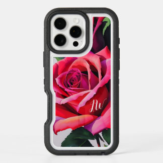 Gorgeous roses and custom text iPhone 16 pro max case