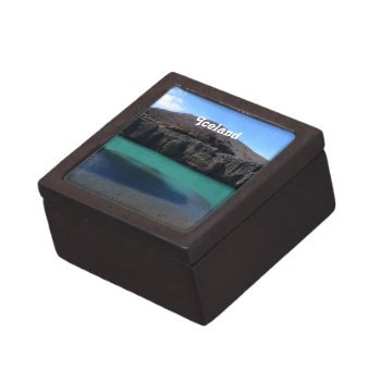 Gorgeous Scenic Waterway In Iceland Gift Box by GoingPlaces at Zazzle