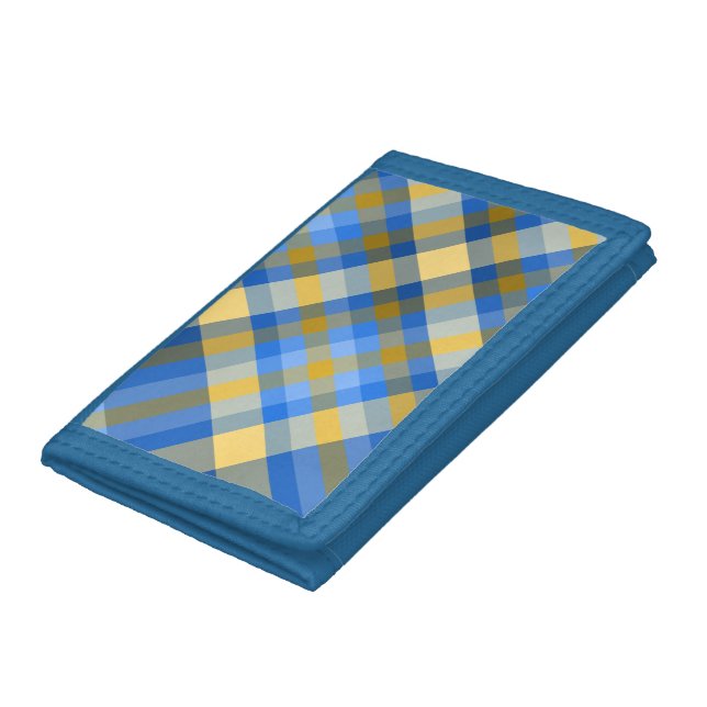 Gorgeous Scottish Tartan Tri-fold Wallet (Bottom)