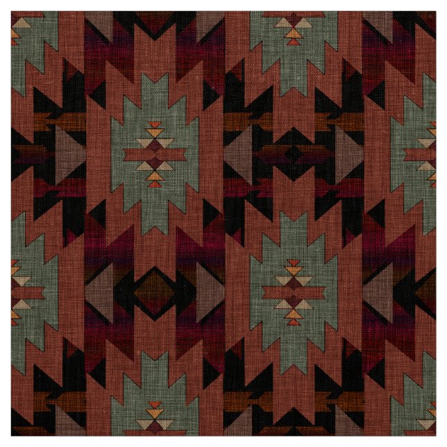 Gorgeous Southwestern Pattern by Cherie Fabric (Swatch)