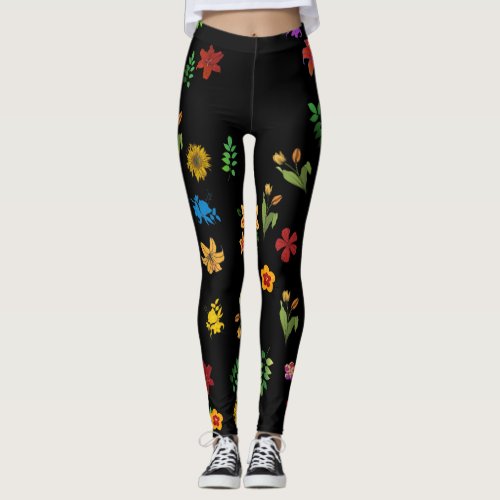 Gorgeous Spring Yoga Leggings