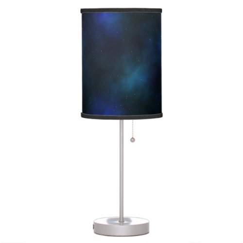 Gorgeous Starry Night Sky and Nebula Table Lamp