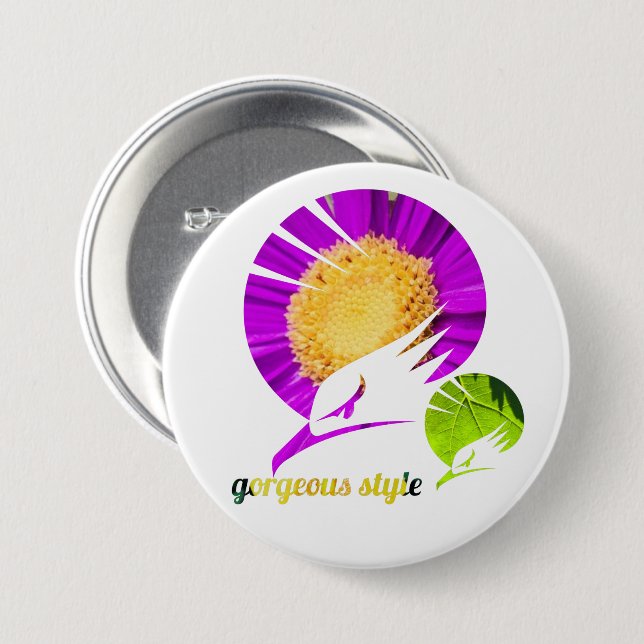 Gorgeous style button (Front & Back)