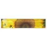 Gorgeous Sunflower Desk Name Plate