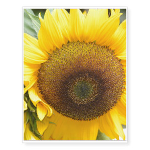 Gorgeous Sunflower Temporary Tattoos