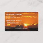 Gorgeous Sunset Business Card