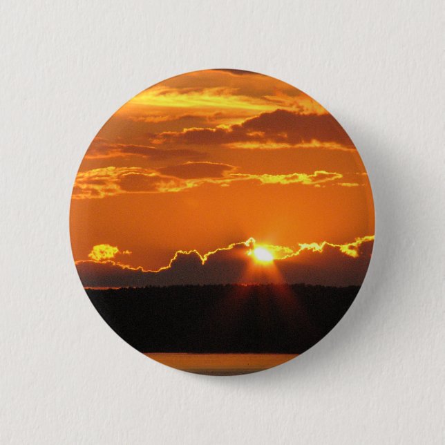Gorgeous Sunset Button (Front)
