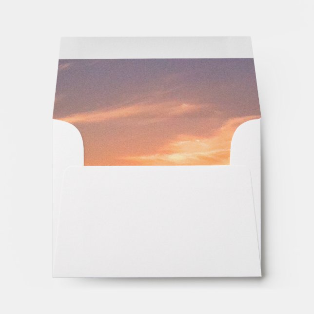 Gorgeous Sunset | Turks and Caicos Photo Envelope (Back (Bottom))