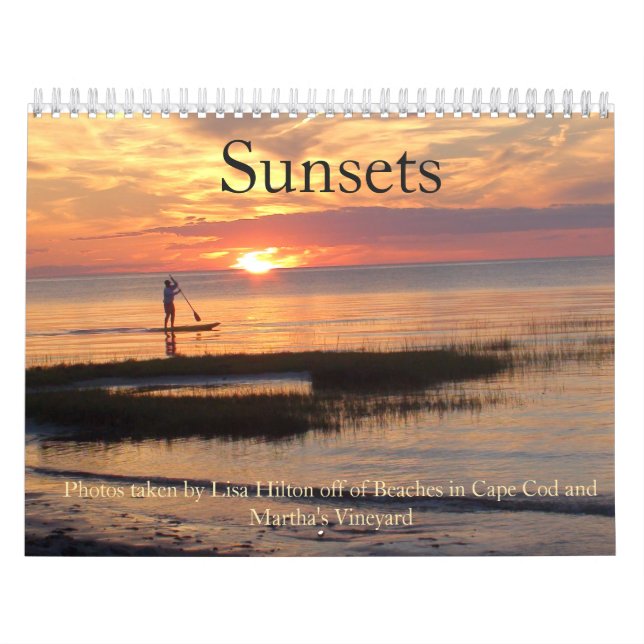 Gorgeous Sunsets  Calendar (Cover)