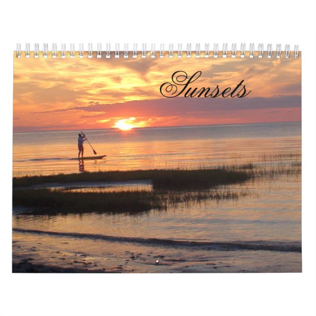 Gorgeous Sunsets Photography Calendar (Cover)