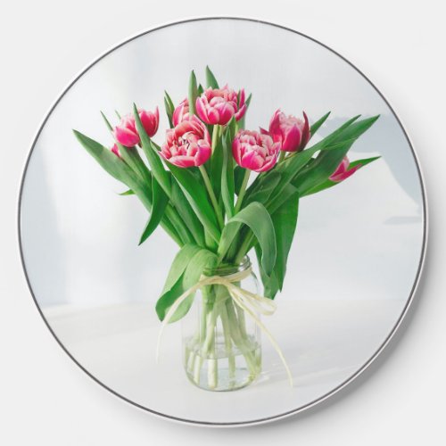 Gorgeous tulip phone charger wireless charger 