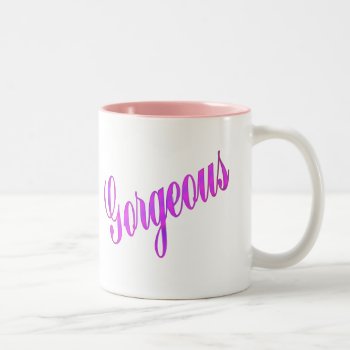 Gorgeous Two-tone Coffee Mug by DonnaGrayson at Zazzle
