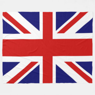 Gorgeous U.k Flag the union jack Fleece Blanket