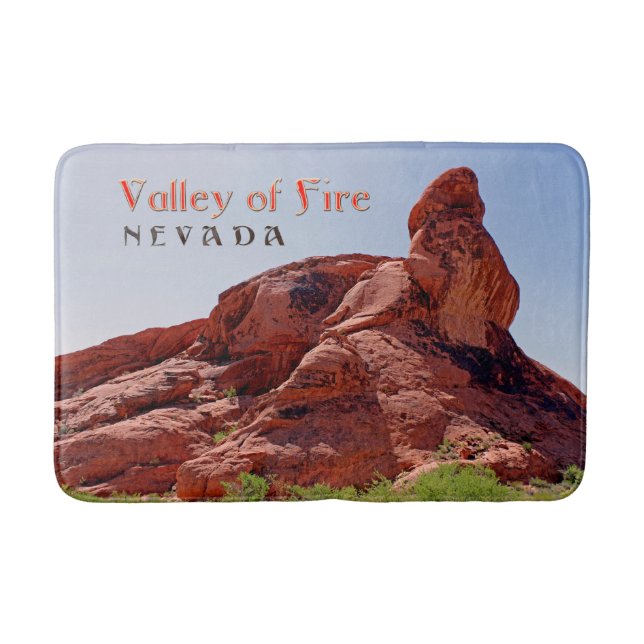 Gorgeous Valley of Fire, NV Bath Mat! Bathroom Mat (Front)