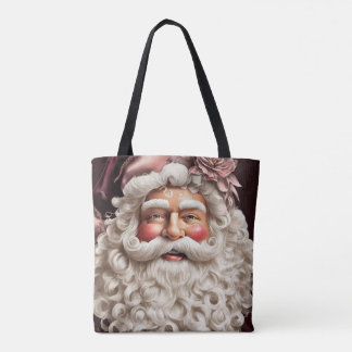 Gorgeous Vintage Santa Tote Bag