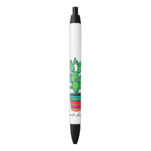 Gorgeous Watercolor Cactus In Beautiful Pot Pen