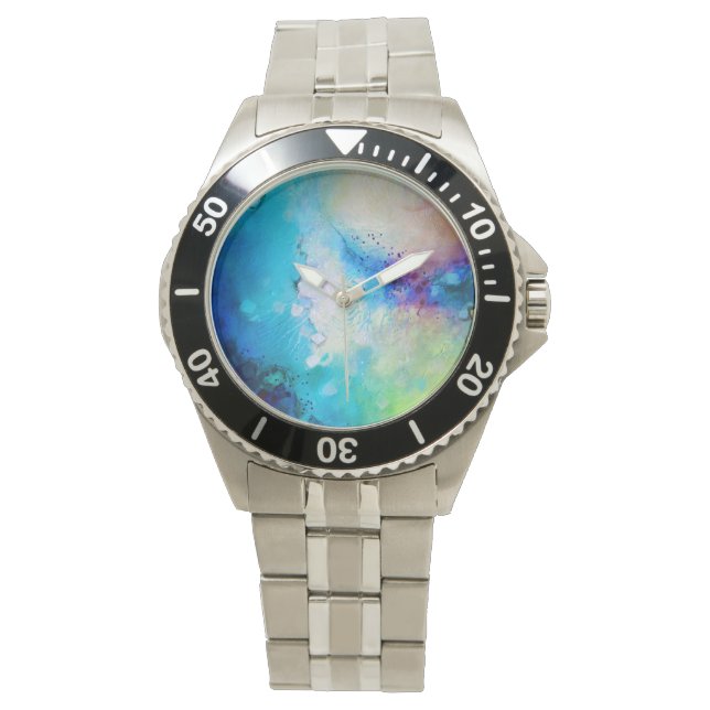 Gorgeous watercolor watch (Front)