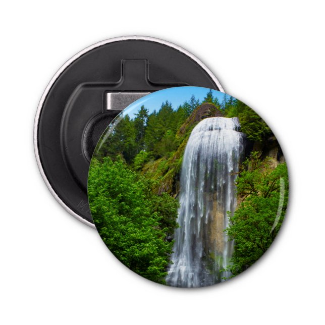 Gorgeous Waterfall Magnetic Bottle Opener (Front)
