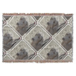 Gorgeous Weimaraner Throw Blanket