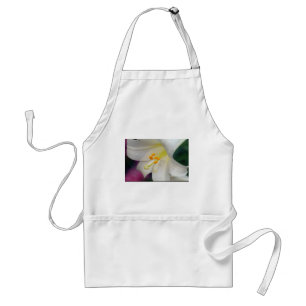 Gorgeous While Lily Adult Apron
