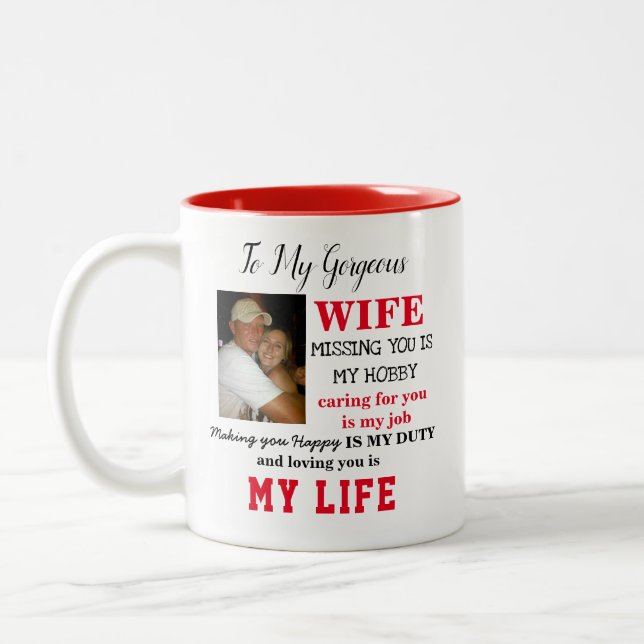 Gorgeous Wife Mug (Left)