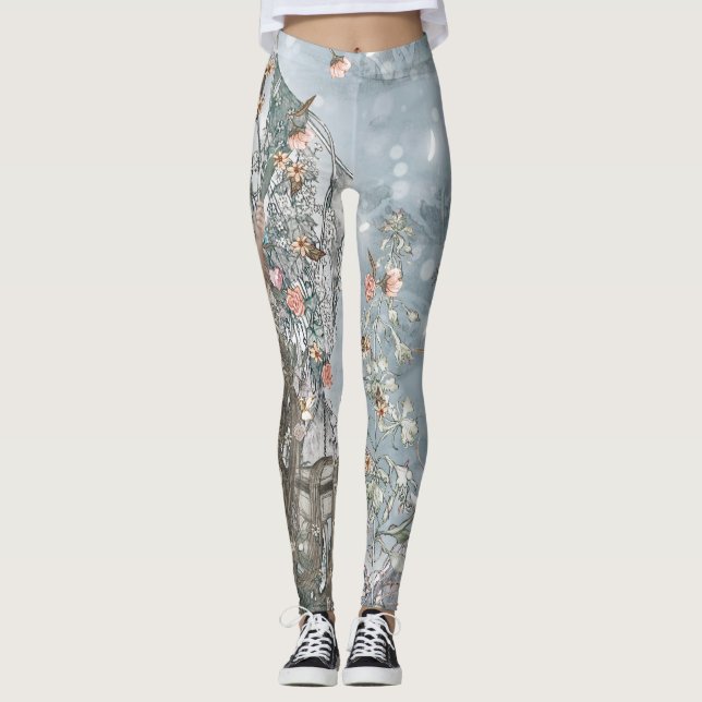 Gorgeous Winter Fairy Leggings (Front)
