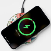 Gorgeous wireless charger floral personalized (Phone)