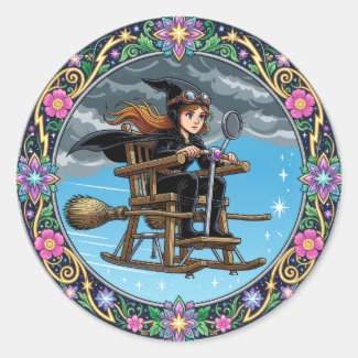 Gorgeous Witch Pilot